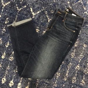 Old Navy power slim straight high rise jeans 4